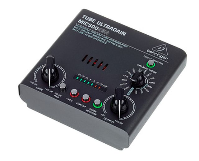 Behringer MIC500USB Tube Ultragain