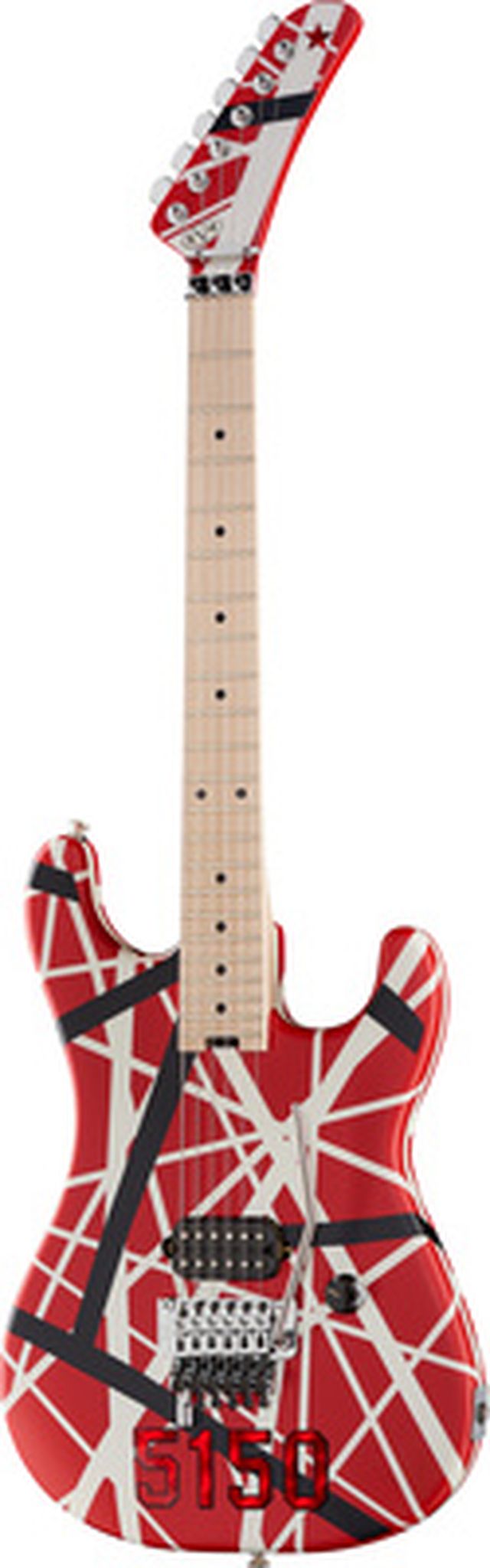 Evh Striped 5150 Red