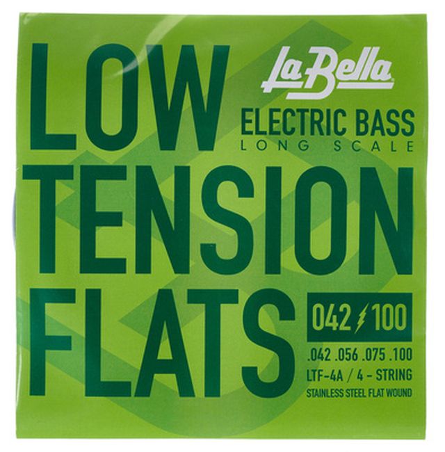 La Bella LTF-4A Bass LowTension Flats L