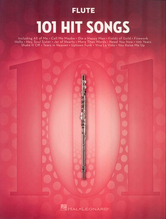 Hal Leonard 101 Hit Songs For Flute