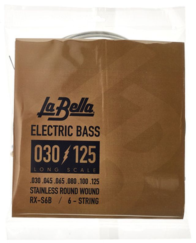 La Bella RX-S6B Bass RWSS
