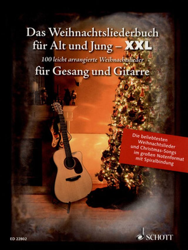 Schott Weihnachtslieder Gitarre XXL