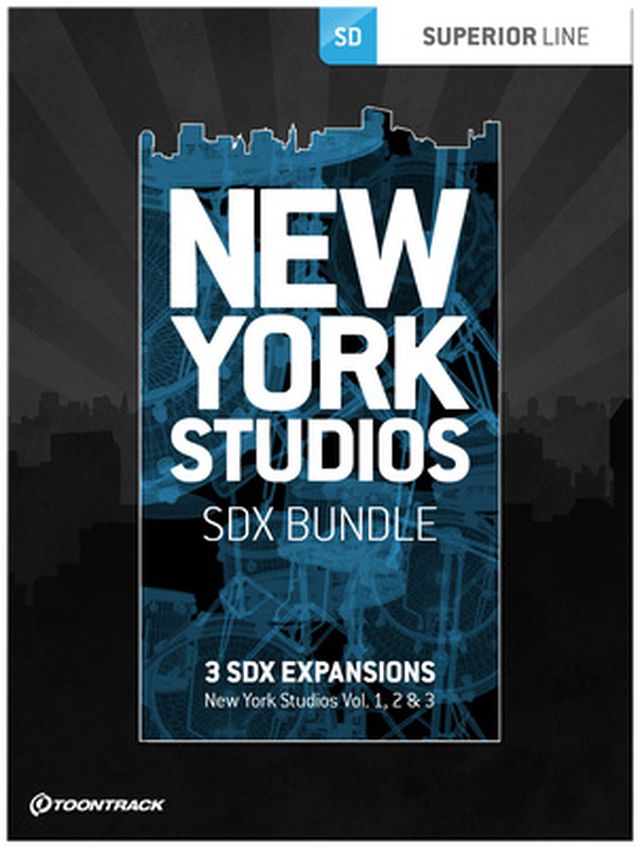 Toontrack SDX New York Studios Bundle