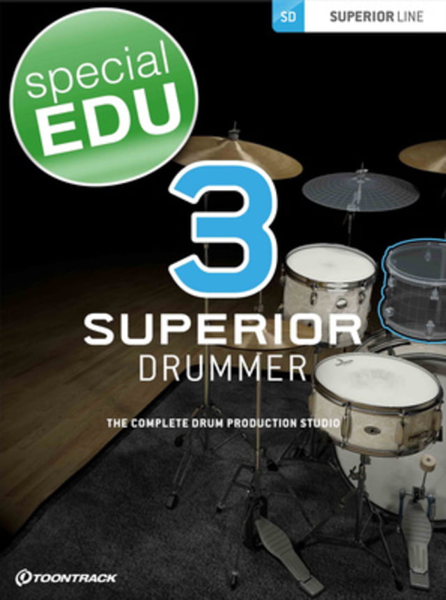 Toontrack Superior Drummer 3 EDU