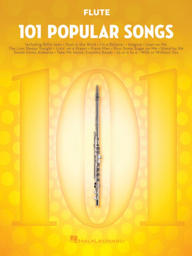 Hal Leonard 101 Popular Songs Flute