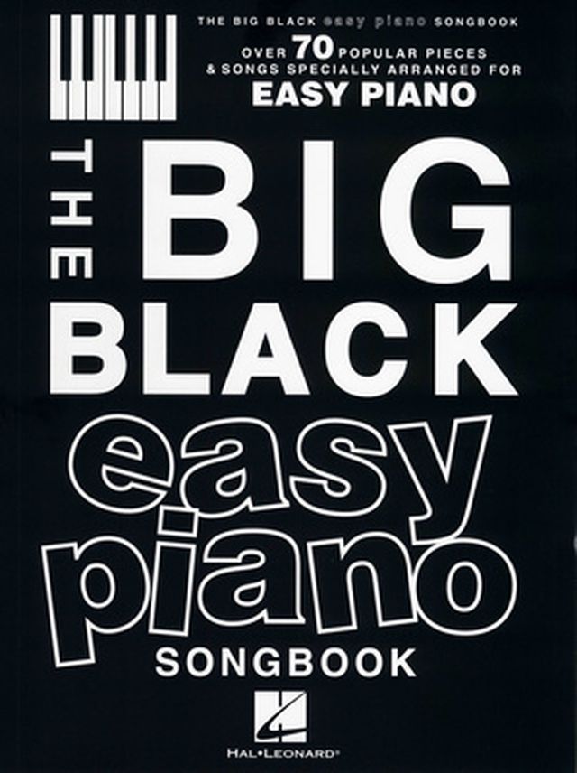 Hal Leonard The Big Black Easy Piano