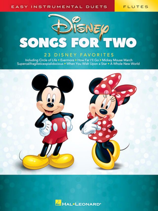 Hal Leonard Disney Songs For Two Flute