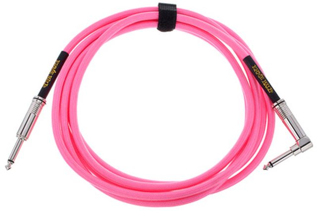 Ernie Ball Instrument Cable Neon Pink