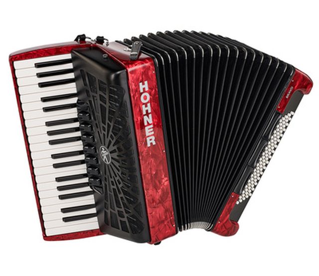 Hohner Bravo III 80 Red silent key