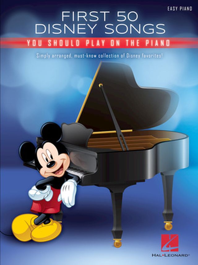 Hal Leonard First 50 Disney Songs Piano
