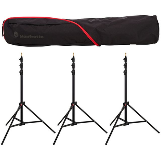 Manfrotto 1004BAC 124-366cm BK Bundle