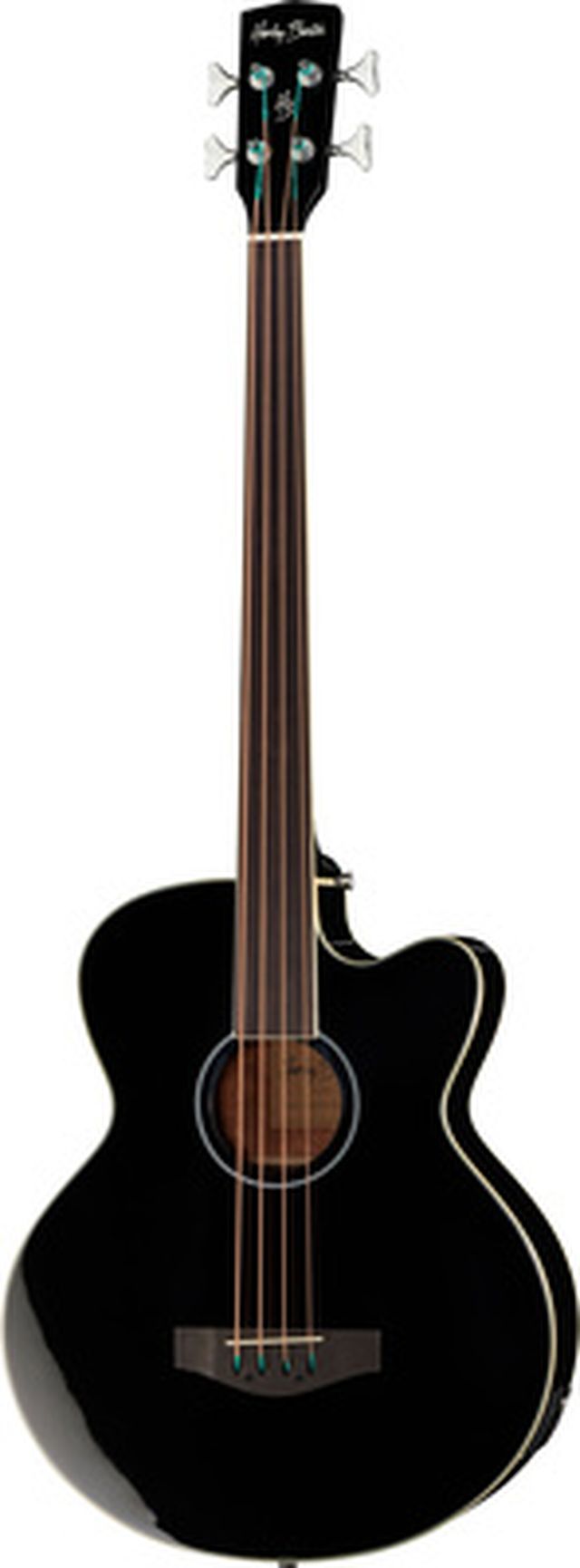 Harley Benton B-30BK-FL Acoustic Bass Series