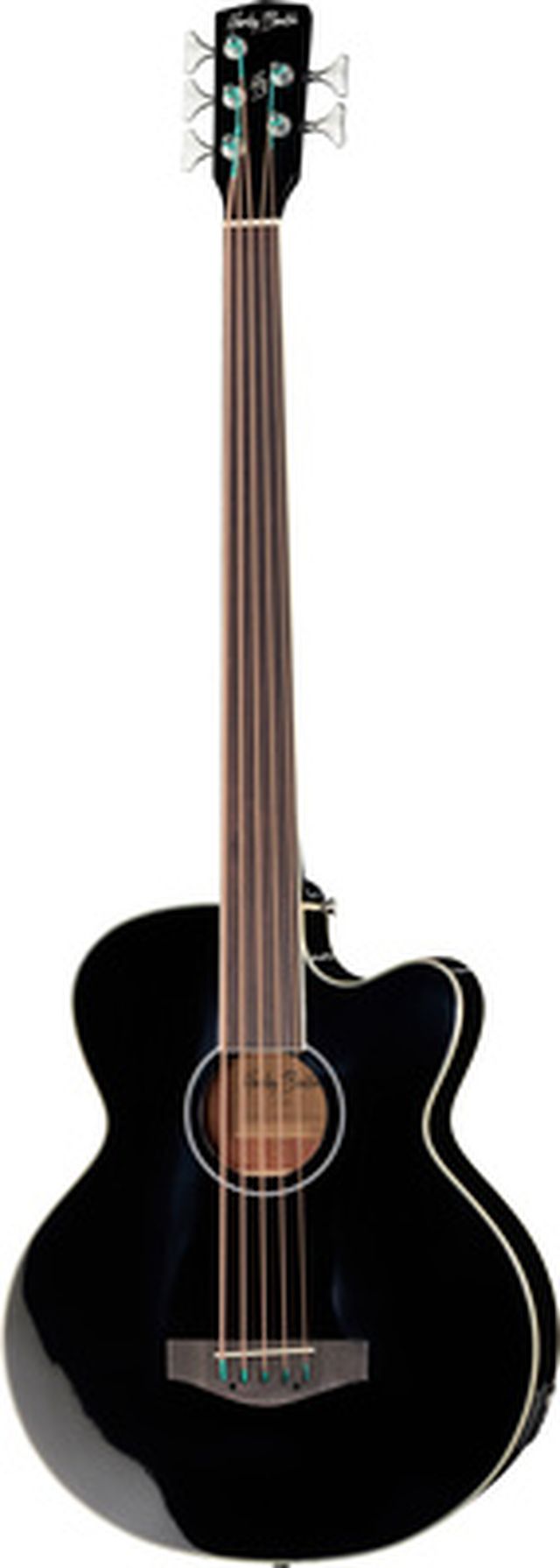 Harley Benton B-35BK-FL Acoustic Bass Series