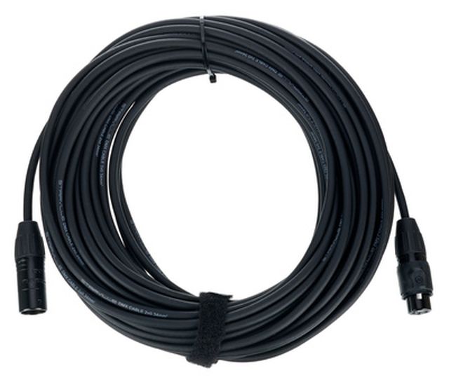 Stairville PDC3BK IP65 DMX Cable 20m 3pin