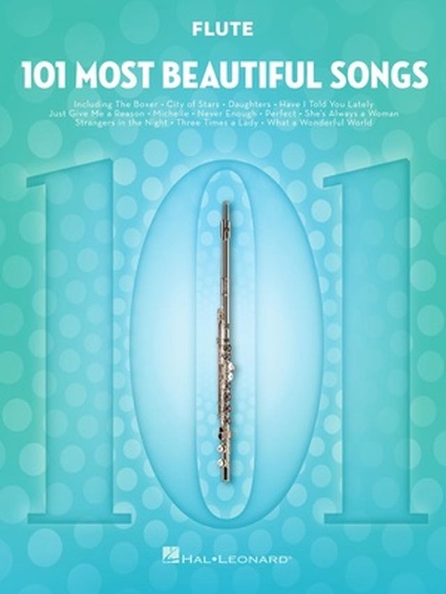 Hal Leonard 101 Beautiful Songs Flute