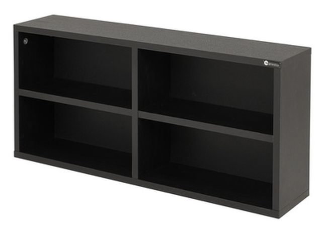 Fun Generation CD Shelf Four Black