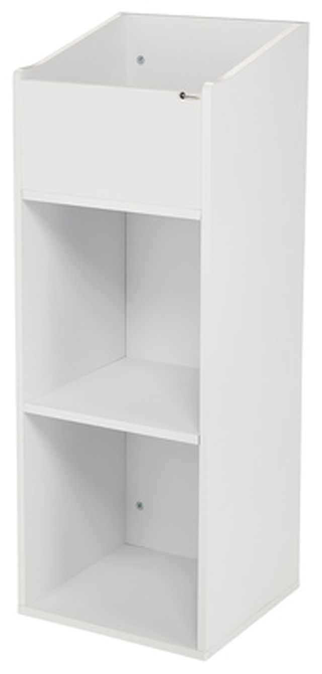 Fun Generation Vinyl Rack Three Top White