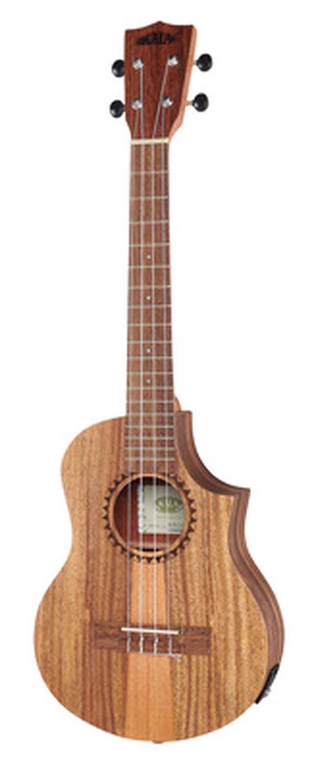 Kala KA-TK-T-CE Teak Tri-Top Tenor