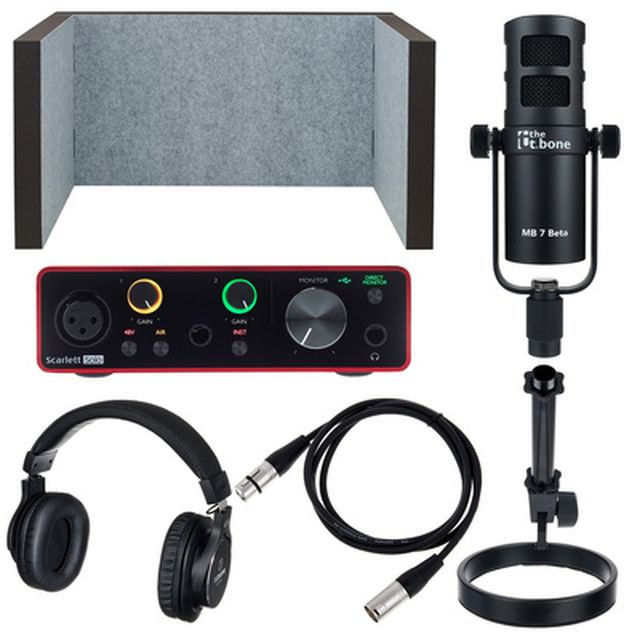 the t.bone MB 7 Beta Podcast Pro Bundle