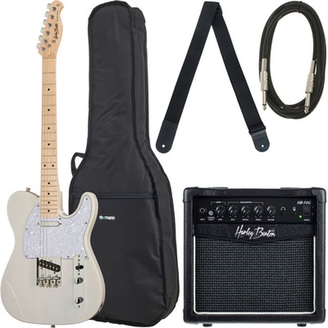 Harley Benton TE-30 BE Standard Serie Bundle