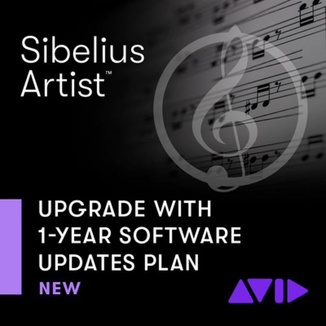 Avid Sibelius 1Y Plan New