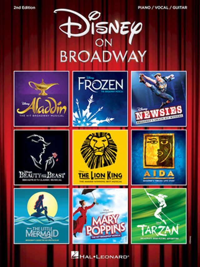 Hal Leonard Disney on Broadway Piano