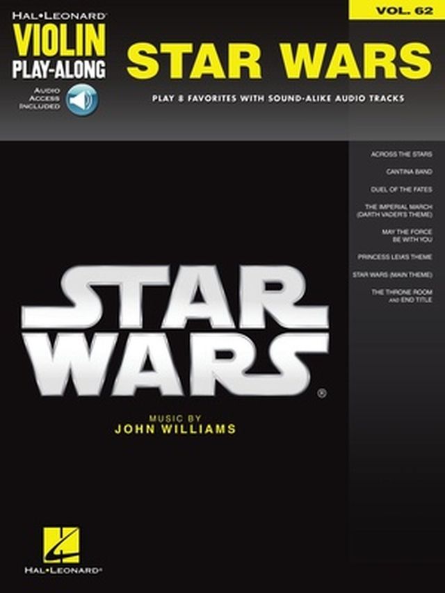 Hal Leonard Violin Play-Along Star Wars