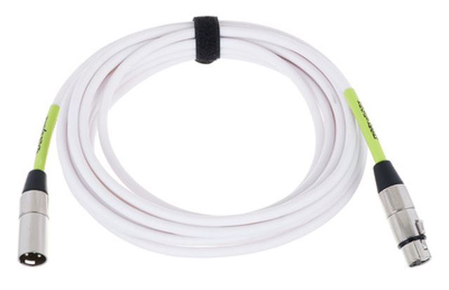 Ernie Ball Mic Cable PVC 20ft WH