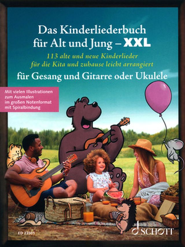 Schott Kinderliederbuch Gitarre XXL