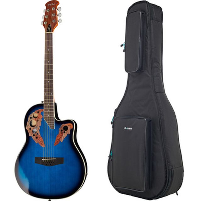 Harley Benton HBO-850 Blue Bundle