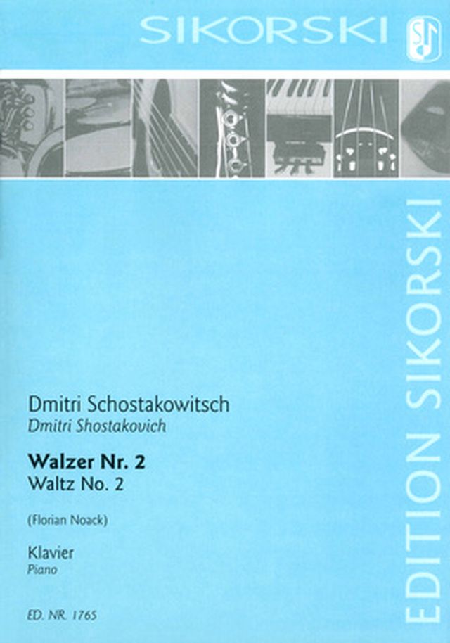 Sikorski Musikverlage Schostakowitsch Walzer 2 Piano