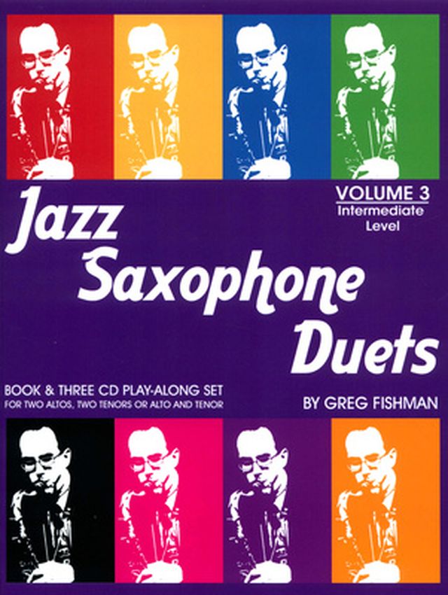 Greg Fishman Jazz Studios Jazz Saxophone Duets 3