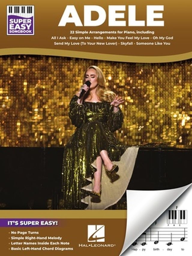 Hal Leonard Adele Super Easy Songbook