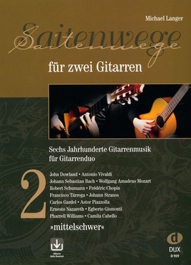 Edition Dux Saitenwege für zwei Gitarren 2