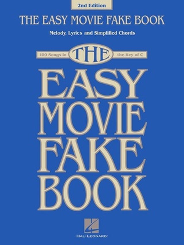 Hal Leonard The Easy Movie Fake Book