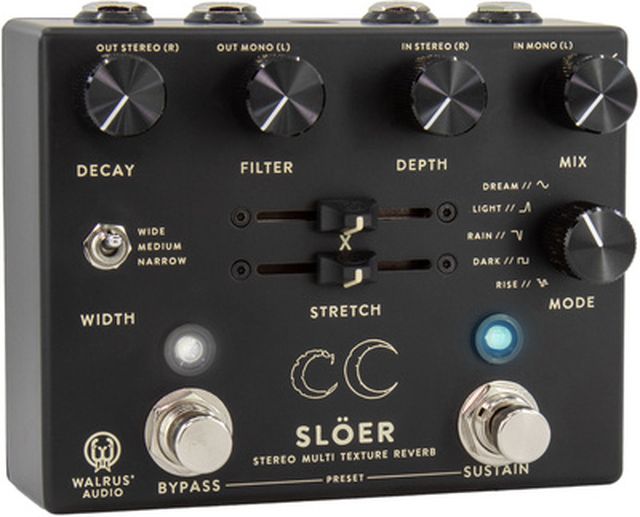 Walrus Audio Slöer Ambient Reverb Black