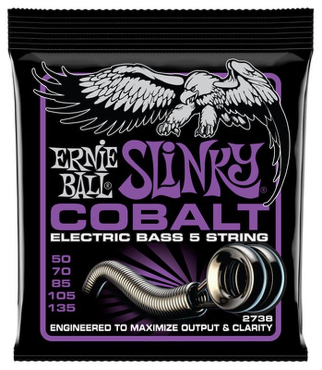 Ernie Ball Power Slinky Cobalt 5-String