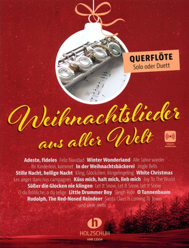 Holzschuh Verlag Weihnachtslieder Querflöte