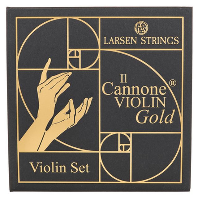 Larsen Il Cannone Gold Violin Strings