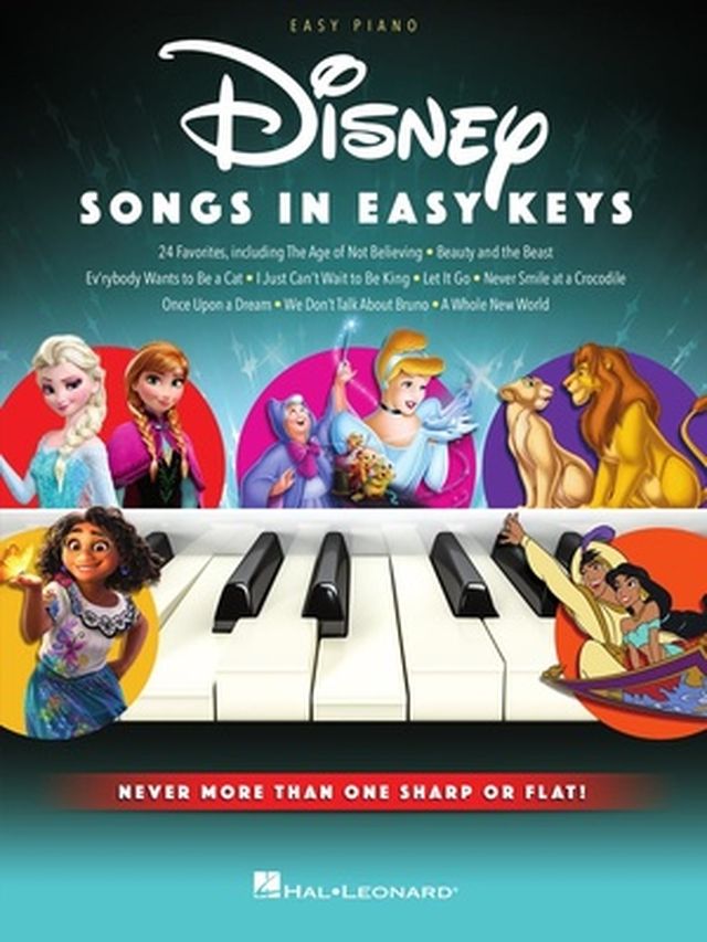 Hal Leonard Disney Songs in Easy Keys