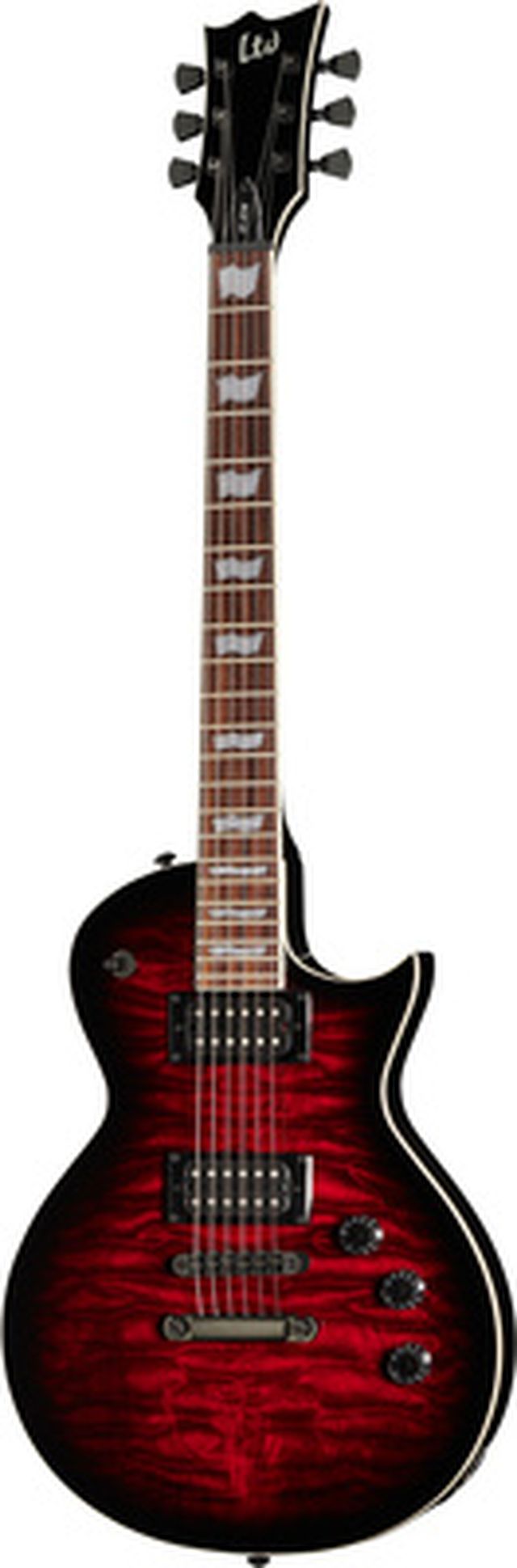 ESP LTD EC-256 QM Black Cherry SB