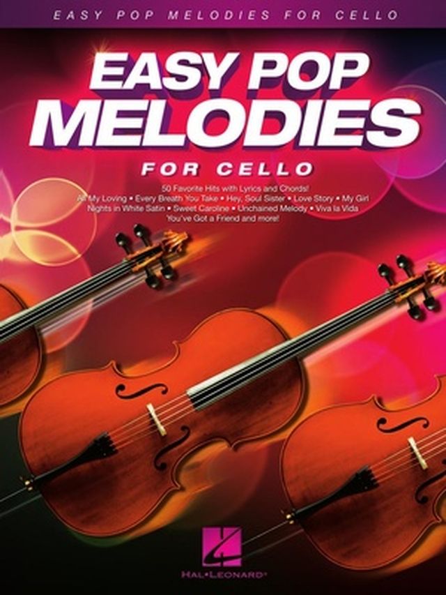 Hal Leonard Easy Pop Melodies Cello