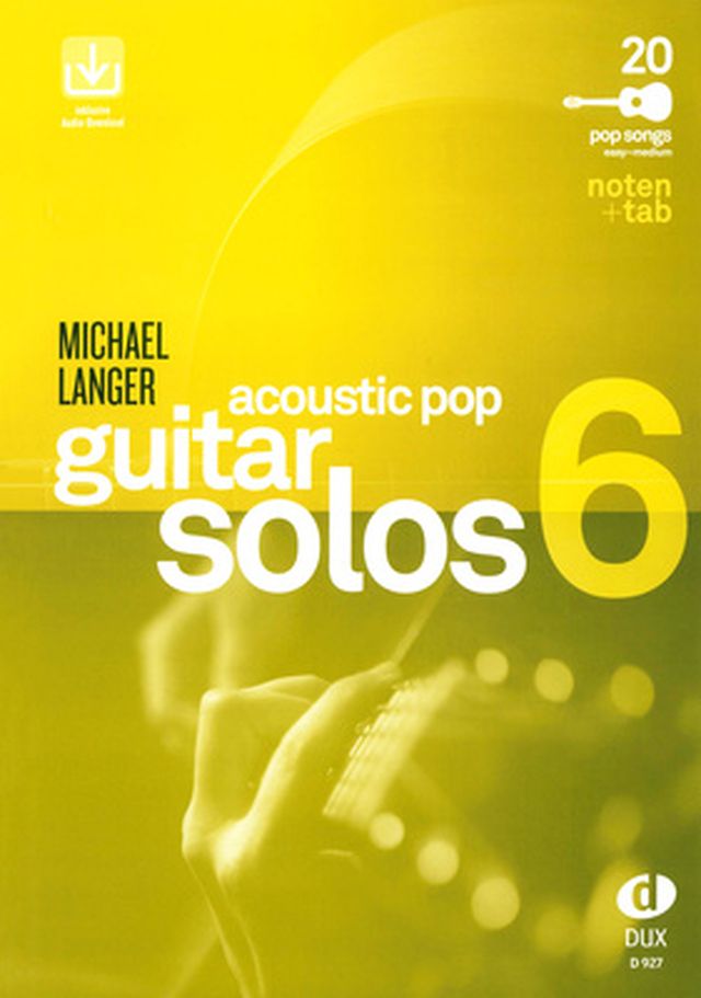 Edition Dux Acoustic Pop Guitar Solos 6