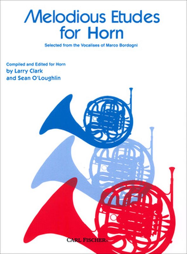 Carl Fischer Melodious Etudes for Horn