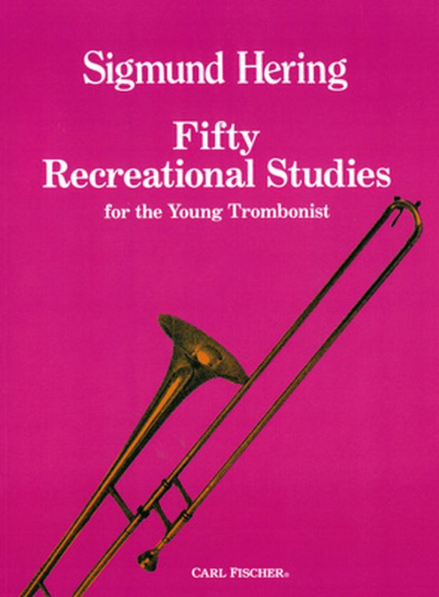 Carl Fischer 50 Recreational Studies Tromb