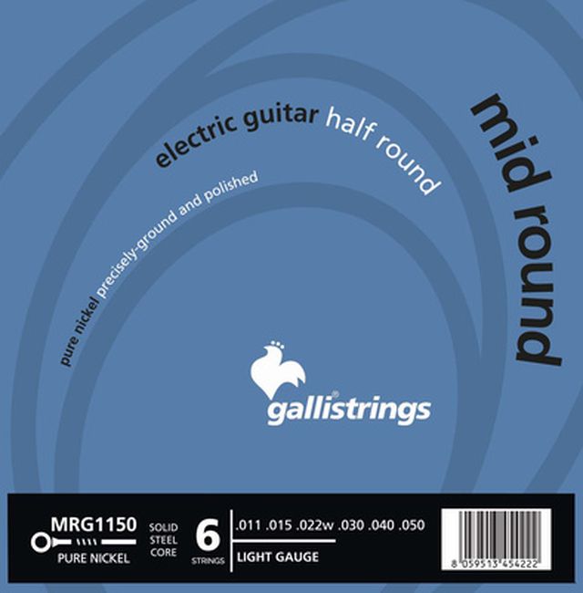 Galli Strings MRG1150 E-Guitar Half Round