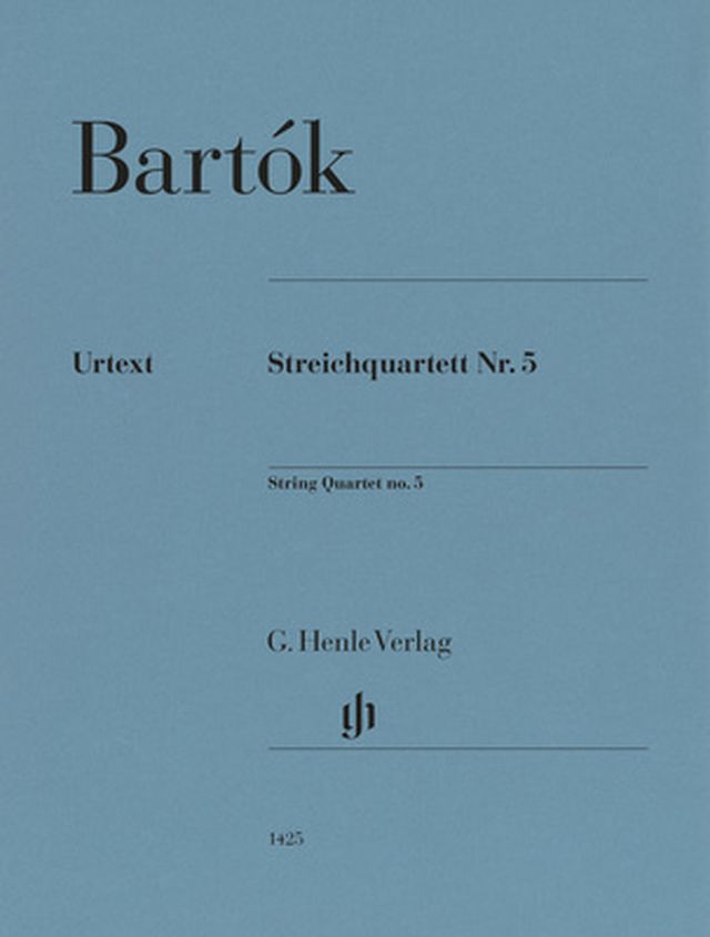 Henle Verlag Bartók Streichquartett第5号