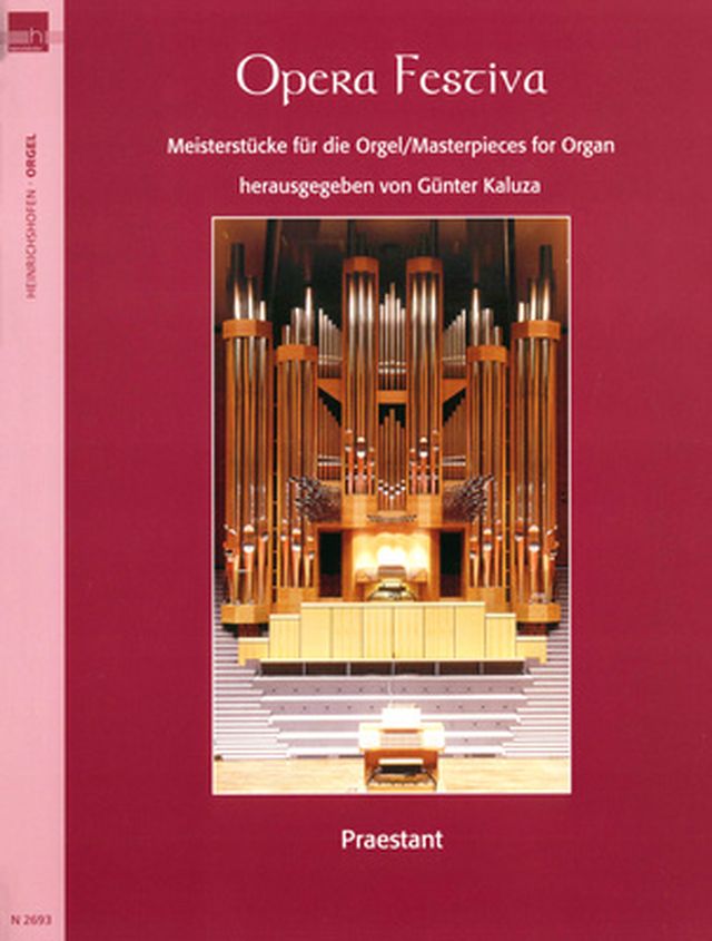 Heinrichshofen Verlag Opera Festiva Orgel