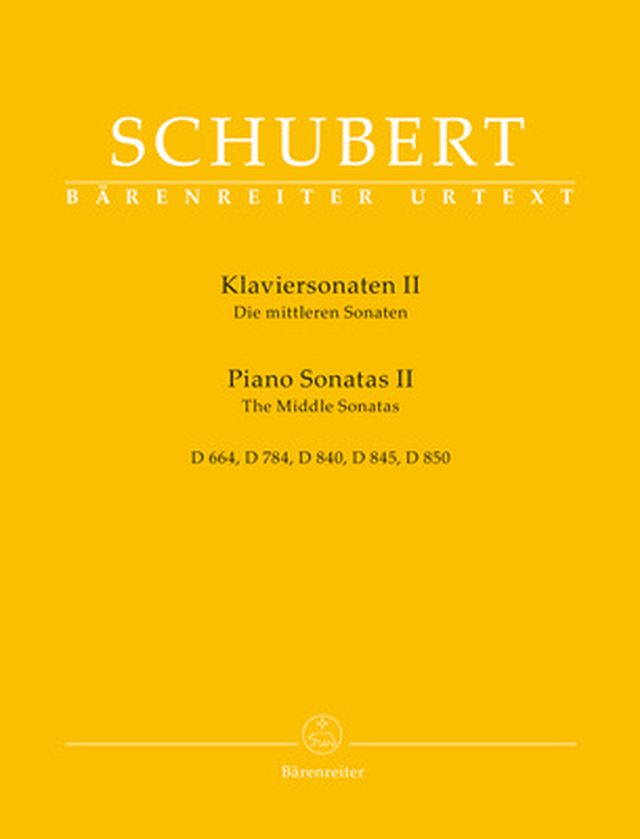 Bärenreiter Schubert Klaviersonaten II