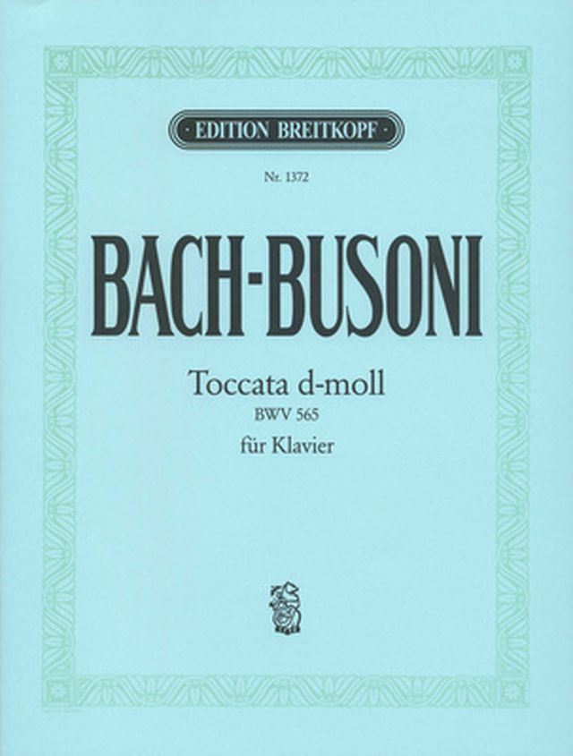 Breitkopf & Härtel Bach/Busoni Toccata d-moll
